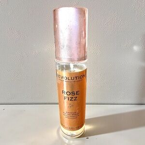 Revolution Rose Fizz Makeup Fixing Spray New